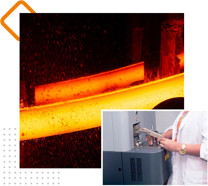 Steel melting process